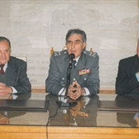 At the Sharjah conference for the implementation of police sciences in 1998