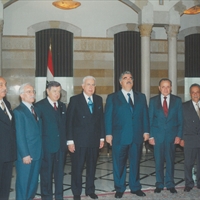 Visite protocolaire au Premier ministre Rafic Hariri (1997)